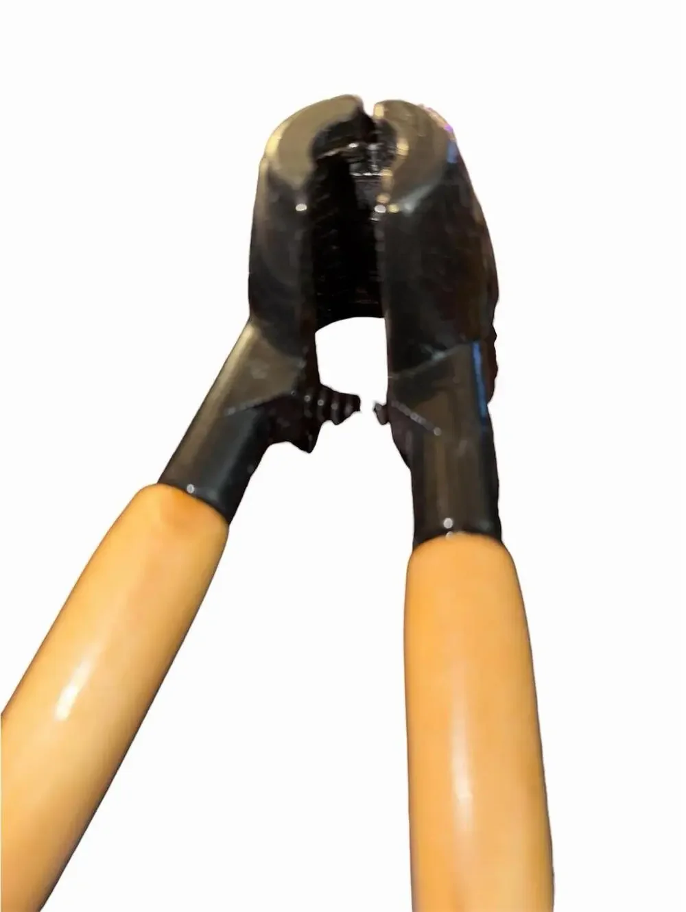 Vintage Nutcracker with Yellow Handles